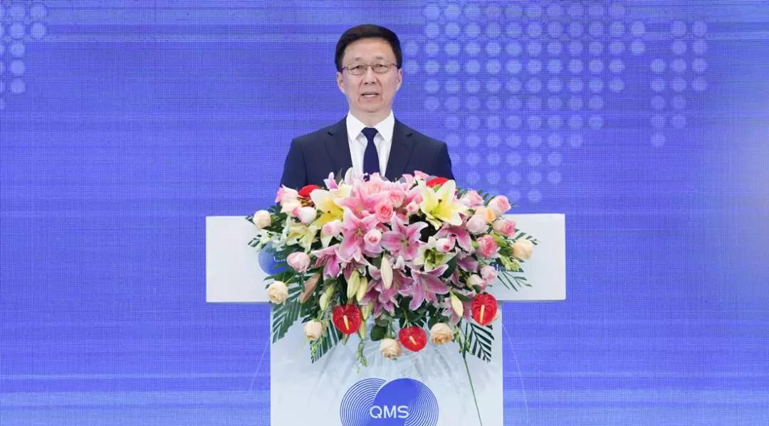 中共中央政治局常委、國務院副總理韓正發言